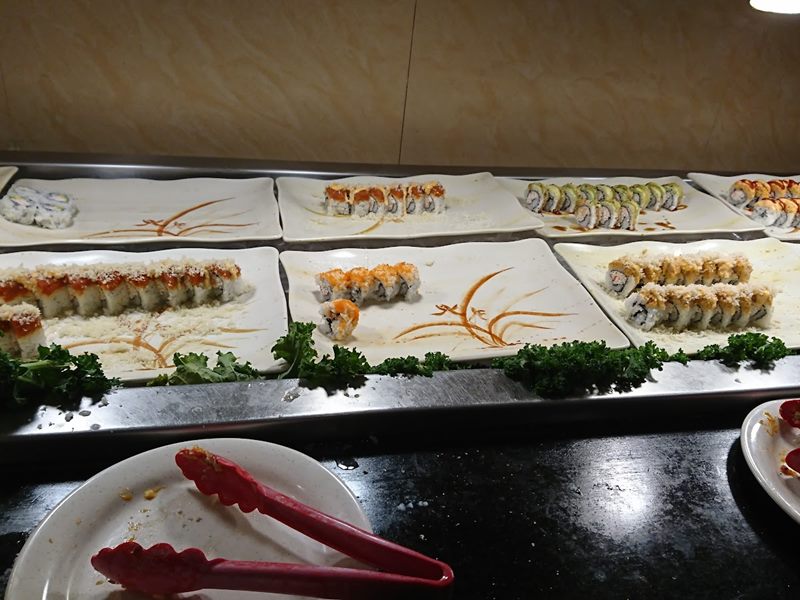 New Century Buffet food