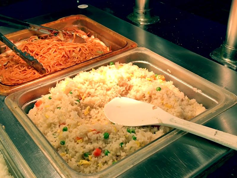 New Century Buffet food